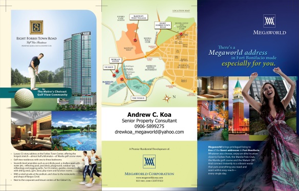 Megaworld Projects in Bonifacio Global City and Mckinley Hill