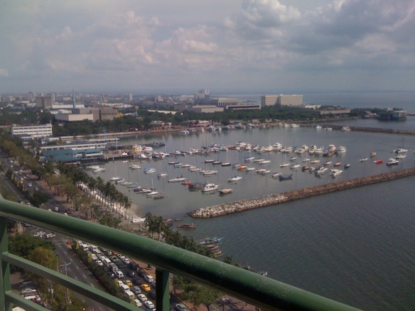 Ocean Tower view of yacht Club
